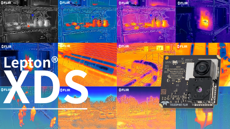 Teledyne FLIR社、“視認性・識別性の高い熱画像”を実現するマイクロサイズ可視＋赤外線デュアルカメラモジュール「Lepton® XDS」国内展開開始