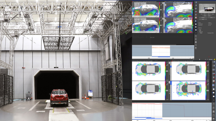 EV時代のNVH対策を加速させる、gfai tech社の「風洞音響測定用アコースティックカメラシステム」による騒音・ノイズ可視化技術